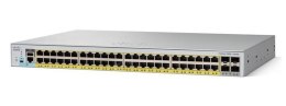 Switch zarządzalny Cisco Catalyst 2960L 48 Port 10/100/1000 PoE+ 4x SFP