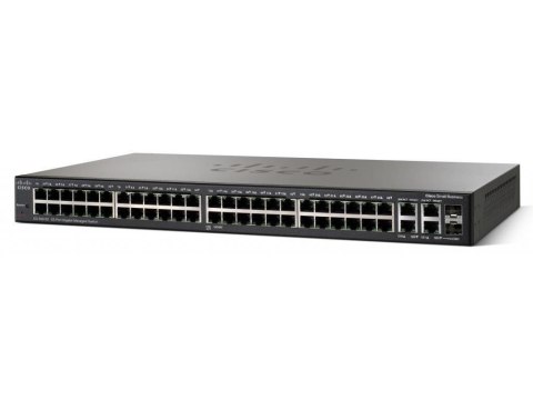 Switch zarządzalny Cisco SF300-48 48x10/100 2x1000 2xSFP Combo (SRW248G4-K9)