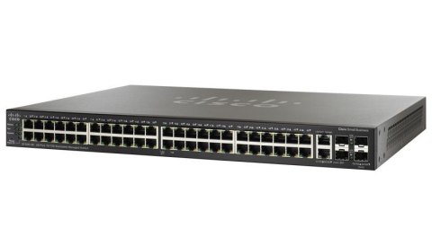 Switch zarządzalny Cisco SF500-48P switch 48xFE 2xCombo 2x1GE/5GE SFP