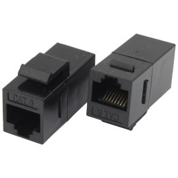 Łącznik przewodów Keystone RJ45-RJ45 Netrack Kat. 6 UTP