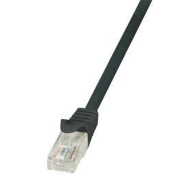 Patchcord LogiLink CP1013U CAT5e U/UTP 0,25m, czarny