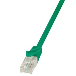 Patchcord LogiLink CP1015U CAT5e U/UTP 0,25m, zielony