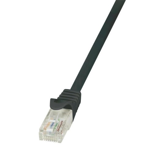 Patchcord LogiLink CP2073U CAT.6 U/UTP 5m, czarny