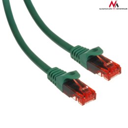 Patchcord Maclean MCTV-300 G UTP cat6 wtyk-wtyk 0,5m zielony