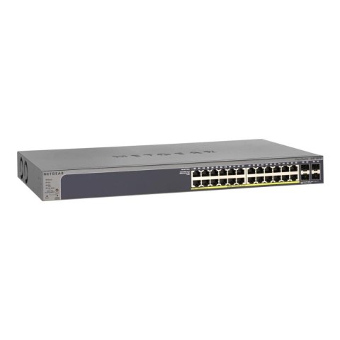 Switch zarządzalny Netgear GS728TP-200EUS LAN 24x10/100/1000 SFP 4x1G