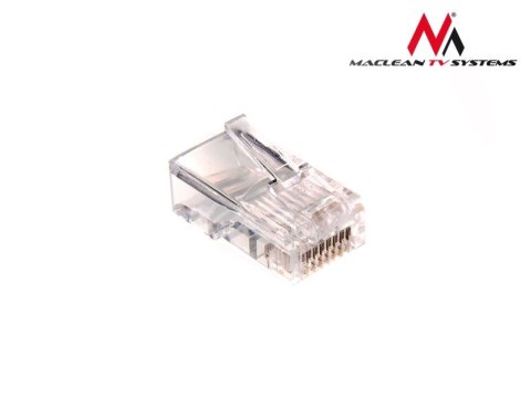 Wtyk RJ45 Maclean MCTV-662 8P8C 5e Drut