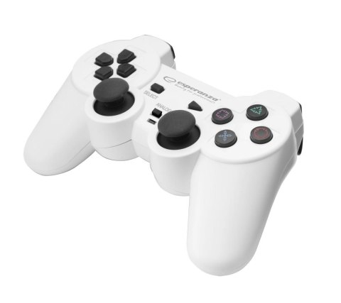 Gamepad PS2/PS3/PC USB Esperanza "Corsair" biało/czarny