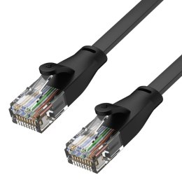 Patchcord UNITEK C1812GBK Cat.6 Płaski, UTP, RJ45, 5m