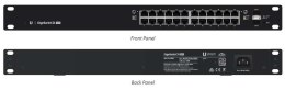 Switch zarządzalny UBIQUITI EdgeSwitch 24x100/1000 2xSFP PoE+ 500W