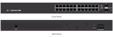 Switch zarządzalny UBIQUITI EdgeSwitch 24 Lite 24x100/1000 2xSFP