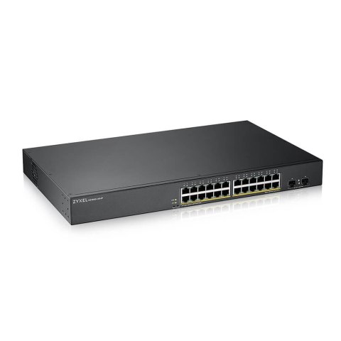 Switch zarządzalny Zyxel GS1900-24HPv2 24x10/100/1000 PoE, 2xSFP