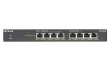 NETGEAR GS308PP Nie zarządzany Gigabit Ethernet (10/100/1000) Obsługa PoE Czarny