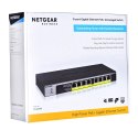 8-PORT GIGABIT ETHERNET POE+/UNMGD SWITCH WTH 120W POE BUDGET