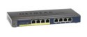 8-PORT GIGABIT ETHERNET POE+/UNMGD SWITCH WTH 120W POE BUDGET