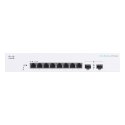 CBS220 SMART 8-PORT GE EXT PS/2X1G SFP