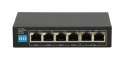 EXTRALINK SWITCH POE EUROS V2 6 PORT 4X 10-100MBPS