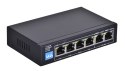 Extralink KRIOS Switch PoE 4x Gigabit PoE/PoE+, 2x