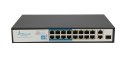 Extralink VIRTUS V3 Switch PoE 16x 100Mb/s PoE/PoE+