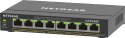 Netgear Switch 8PT PLUS SWCH W/ POE+ GS308EP-100PES