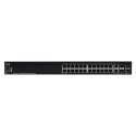 SG550X-24 24-PORT GIGABIT/STACKABLE SWITCH IN