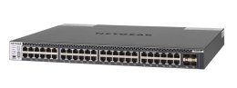 NETGEAR M4300-48X Zarządzany L3 10G Ethernet (100/1000/10000) 1U Czarny