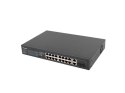 LANBERG SWITCH RACK 19" 16X 100MB POE+/2X COMBO GIGABIT 150W NIEZARZĄDZALNY RSFE-16P-2C-150