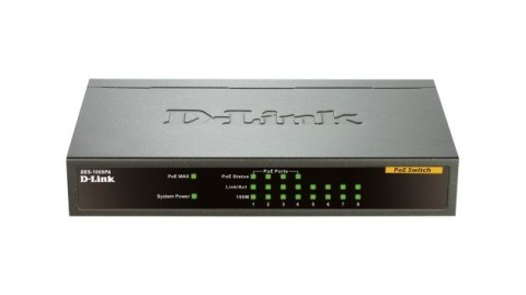 Switch D-Link DES-1008PA (8x 10/100Mbps)