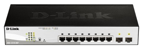 Switch D-Link DGS-1210-08P (8x 10/100/1000Mbps)