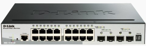 Switch D-Link DGS-1510-20 (16x 10/100/1000Mbps)