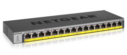 Switch PoE NETGEAR GS116PP-100EUS (16x 10/100/1000Mbps)