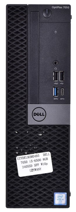 DELL OptiPlex 7050 i3-7100 16GB 256GB SSD SFF Win10pro UŻYWANY