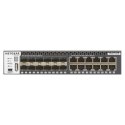 NETGEAR M4300-12X12F Zarządzany L2/L3 10G Ethernet (100/1000/10000) 1U Czarny