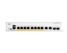 Switch Cisco Catalyst 1300 8p GE Full PoE 2x1G Combo