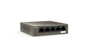 Switch PoE Tenda TEF1105P-4-63W (5x 10/100Mbps)