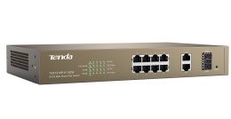 Switch PoE Tenda TEF1210P-8-150W (2x 10/100/1000Mbps, 8x 10/100Mbps)