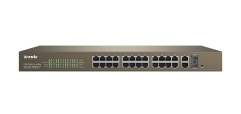 Switch PoE Tenda TEF1226P-24-440W (24x 10/100Mbps, 2x 10/100/1000Mbps)