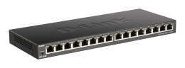 D-Link DGS-1016S/E 16-Port 10/100/1000Mbps Unmanage