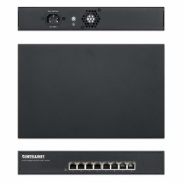 Intellinet 560641 łącza sieciowe Gigabit Ethernet (10/100/1000) Obsługa PoE Czarny