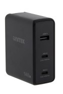 UNITEK ŁADOWARKA GAN 2X USB-C, USB-A, 140W (WYPRZEDAŻ)