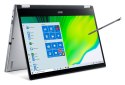 Acer TravelMate Spin 3 SP314-54N i5-1035G4 14"FHD Touch 8GB LPDDR4 SSD1TB IrisXe KlawDE Win10 Silver (WYPRZEDAŻ)