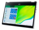 Acer TravelMate Spin 3 SP314-54N i5-1035G4 14"FHD Touch 8GB LPDDR4 SSD1TB IrisXe KlawDE Win10 Silver (WYPRZEDAŻ)