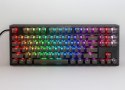 Klawiatura gamingowa Ducky One 3 Aura Black TKL, RGB LED - MX-Red (US)