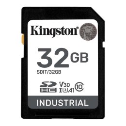 Karta pamięci SDHC Kingston Industrial 32GB Class 10 UHS-I U3 V30 A1