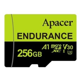 Karta pamięci microSDXC Apacer Endurance 256GB (100/80 MB/s) Class 10 UHS-I U3 V30 A1 + Adapter