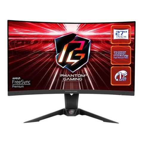 Monitor ASRock 27" Curved Gaming Monitor PG27Q15R2A 2xHDMI DP WiFi głośniki 2x2W