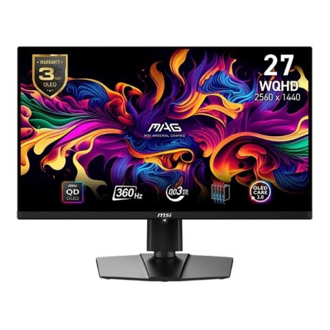 Monitor MSI 27" MAG 271QPX QD-OLED 2xHDMI DP USB-C