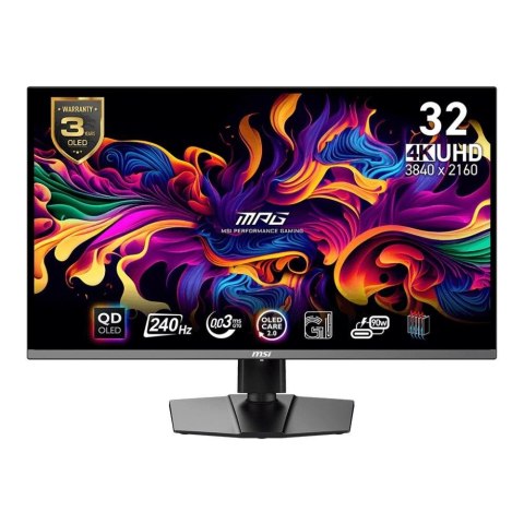 Monitor MSI 31,5" MPG 321URX QD-OLED 2xHDMI DP USB-C