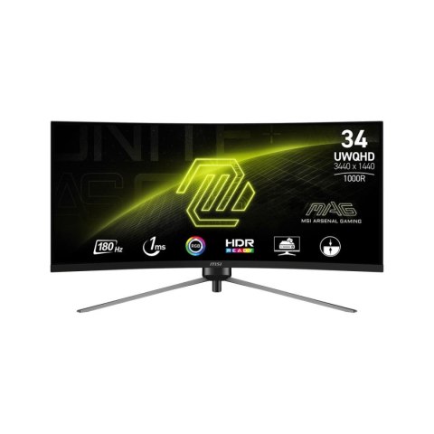 Monitor MSI 34" MAG 345CQR 2xHDMI DP