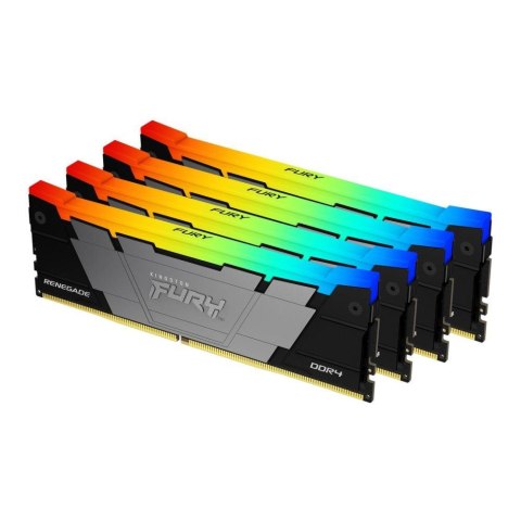 Pamięć DDR4 Kingston Fury Renegade RGB 32GB (4x8GB) 3200MHz CL16 1,35V 1Gx8 czarna