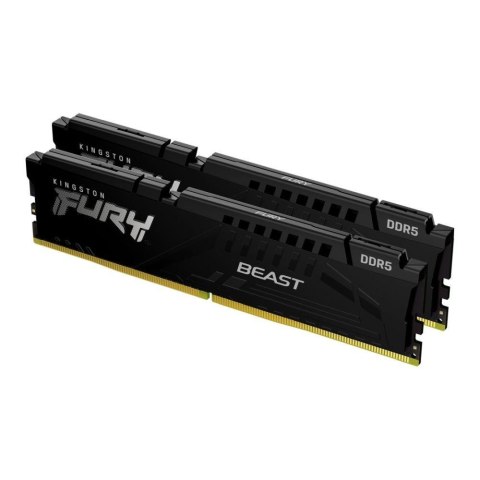 Pamięć DDR5 Kingston FURY Beast 32GB (2x16GB) 5200MHz CL40 1,25V Black XMP